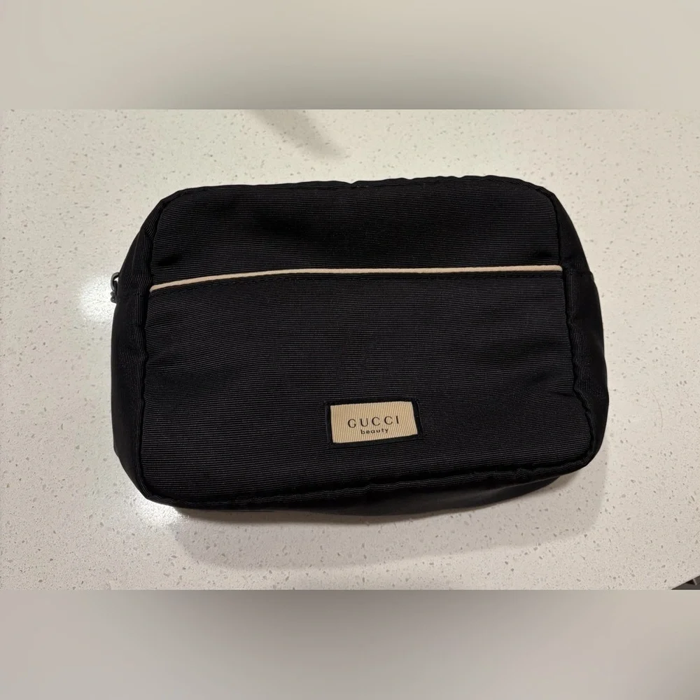 Gucci Black Toiletry Bag for Men